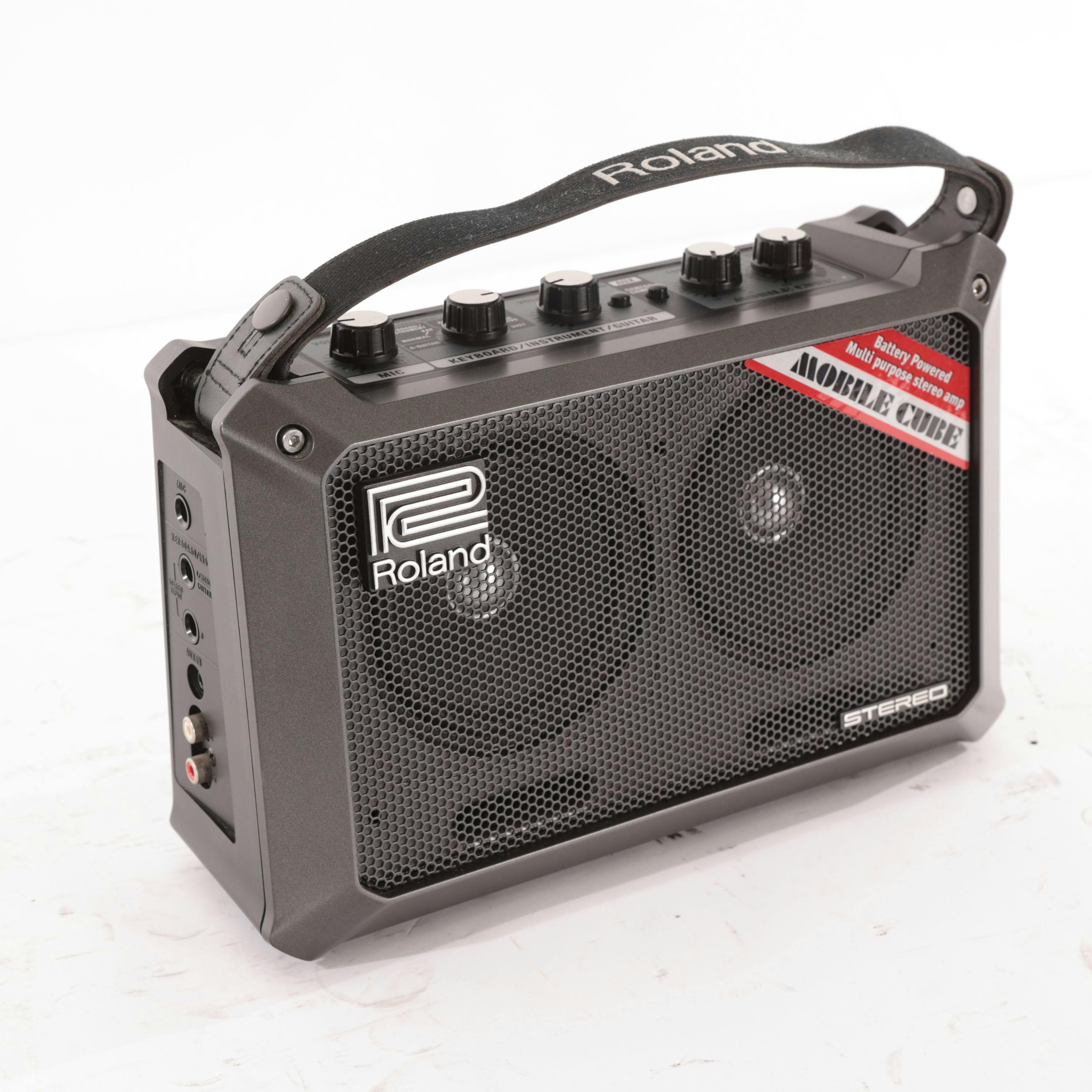 Second Hand Roland Mobile Cube Battery-Powered Stereo Amplifier 